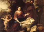 Bartolome Esteban Murillo Rest on the Fight ingo Egypt oil on canvas